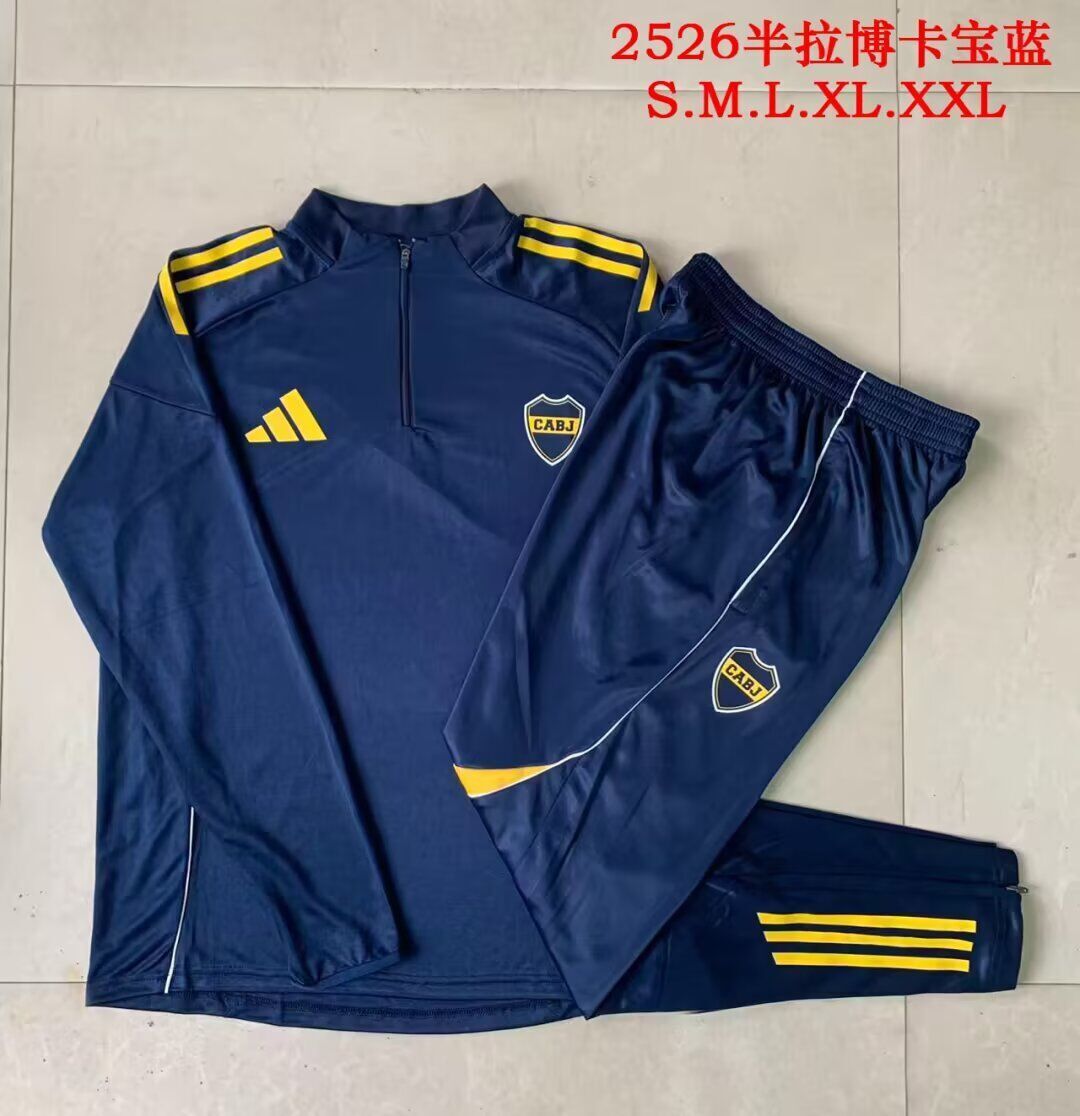 AAA Quality Boca juniors 25/26 Tracksuit - Navy Blue
